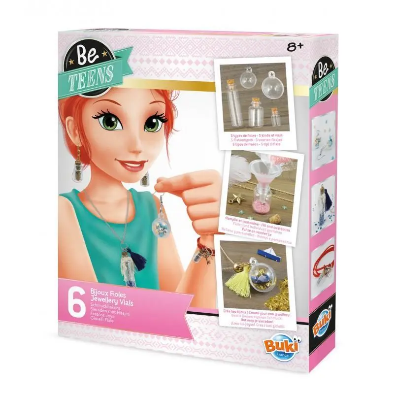BUKI France Be Teens - Jewel Bottles Jewellery Vials