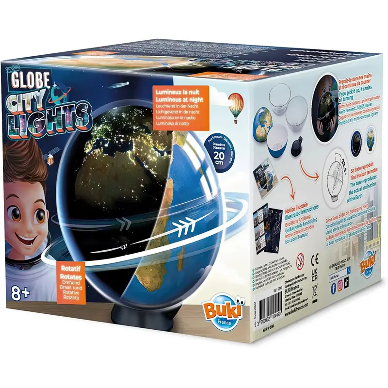 BUKI France Citylight Globe