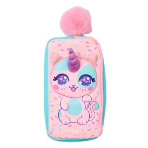 Smiggle Budz Character Two Pocket Pencil Case - Unicorn
